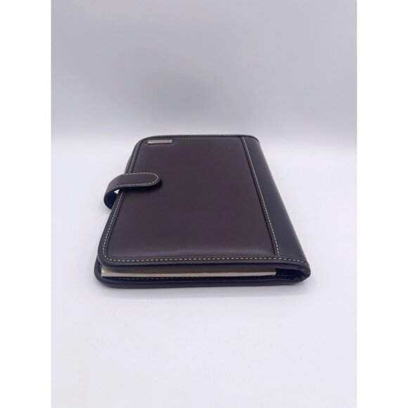 FranklinCovey Classic Leather Planner Binder Compass System 7-Ring Organizer - Picture 3 of 10